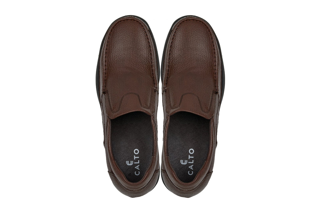 CALTO - G1827 - 3 Inches Taller (Brown) - Lightweight
