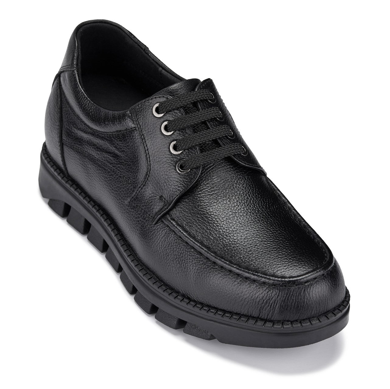 Men's Black Elevator Shoes G6381