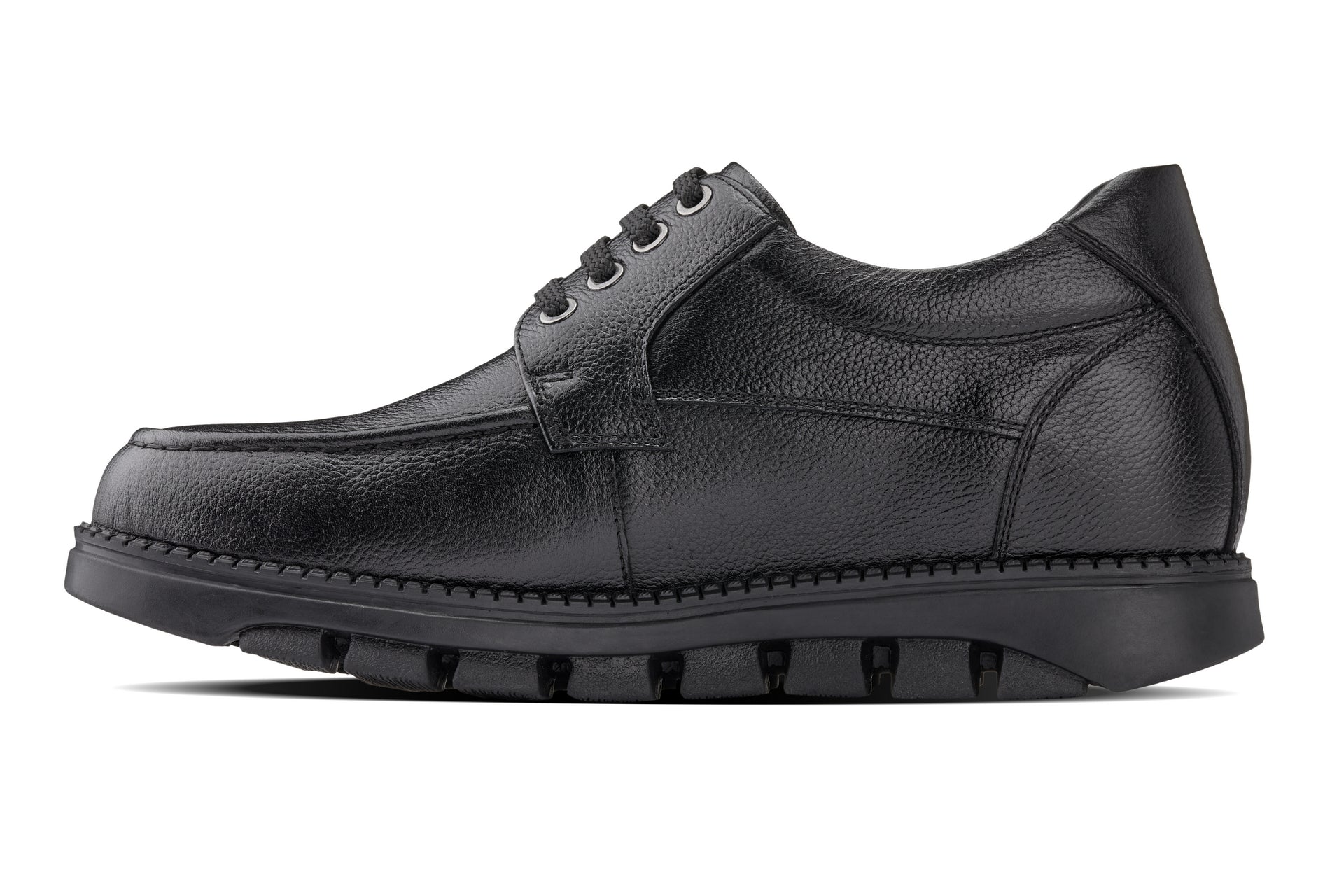 Men's Black Elevator Shoes G6381