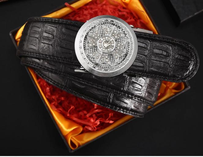 Cowhide Belt Men's
