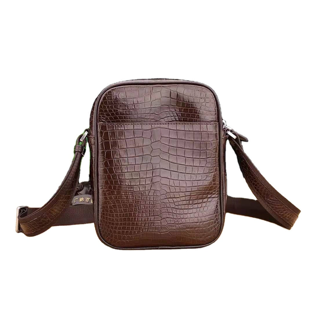 Crocodile Belly Crossbody Shoulder Bag Business Cross Body Men's