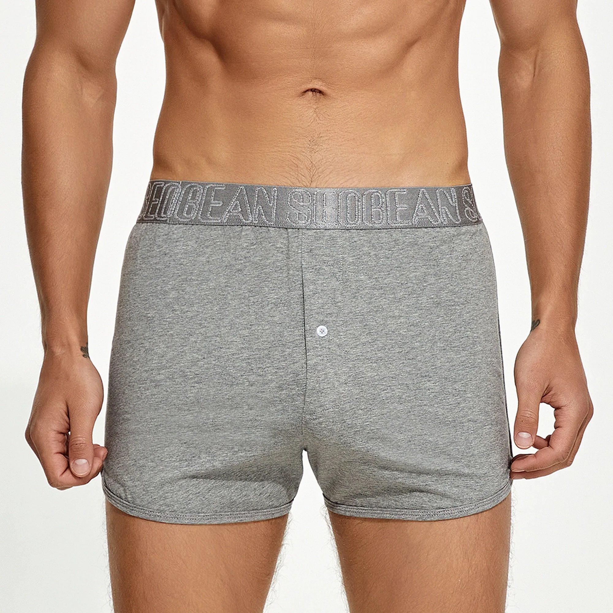 Men’s Cotton Boxer Shorts – Combed Cotton Lounge Underwear