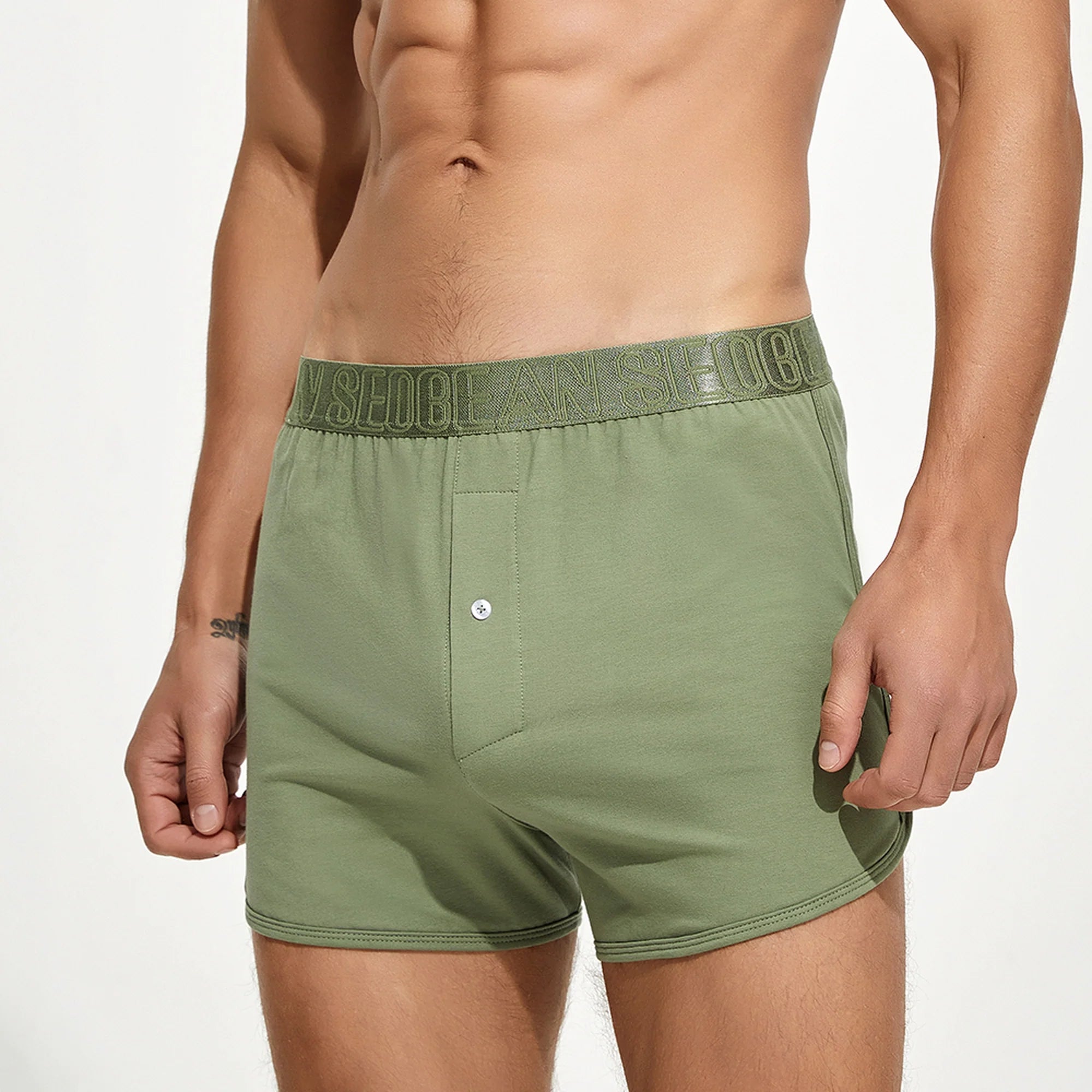 Men’s Cotton Boxer Shorts – Combed Cotton Lounge Underwear
