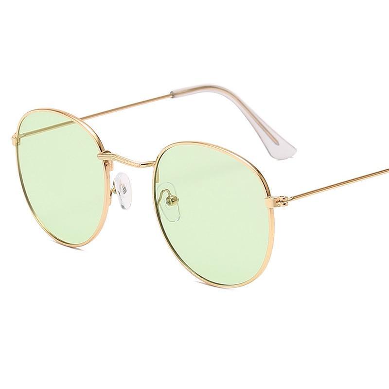 Classic Unisex Sunglasses Mirror Vintage Style With UV400 Protection
