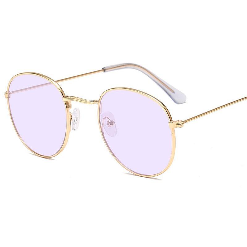 Classic Unisex Sunglasses Mirror Vintage Style With UV400 Protection