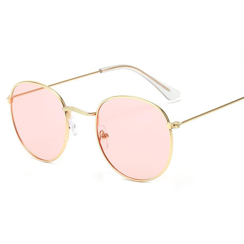 Classic Unisex Sunglasses Mirror Vintage Style With UV400 Protection