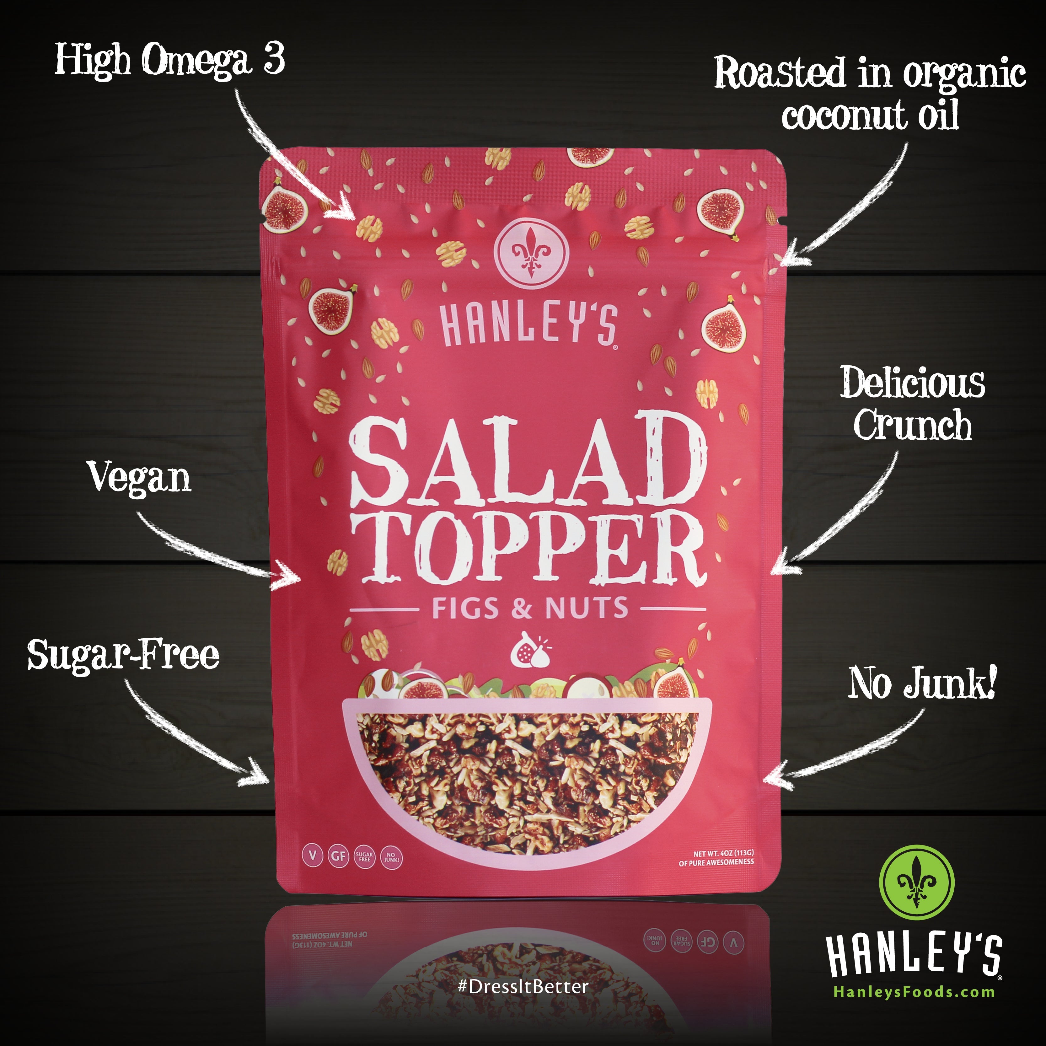 Figs & Nuts salad topper