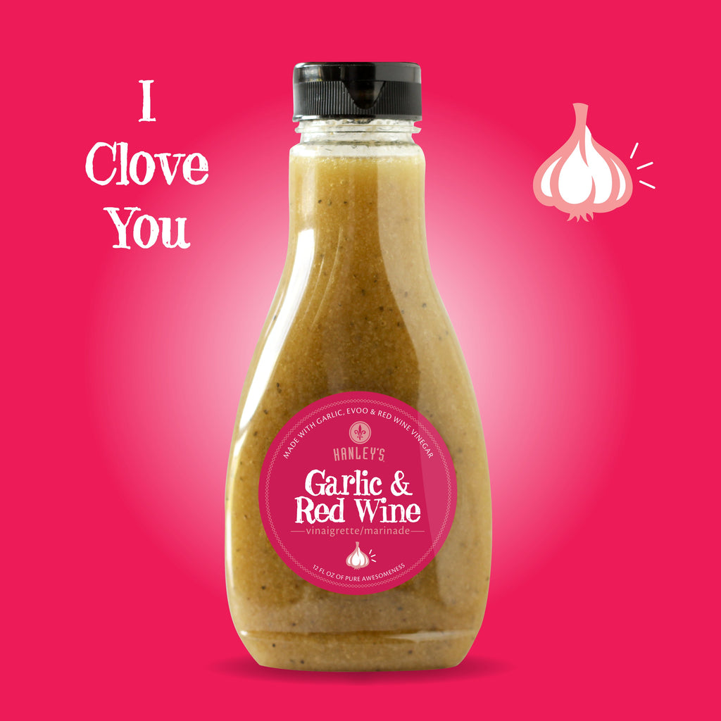 Garlic & Red Wine vinaigrette