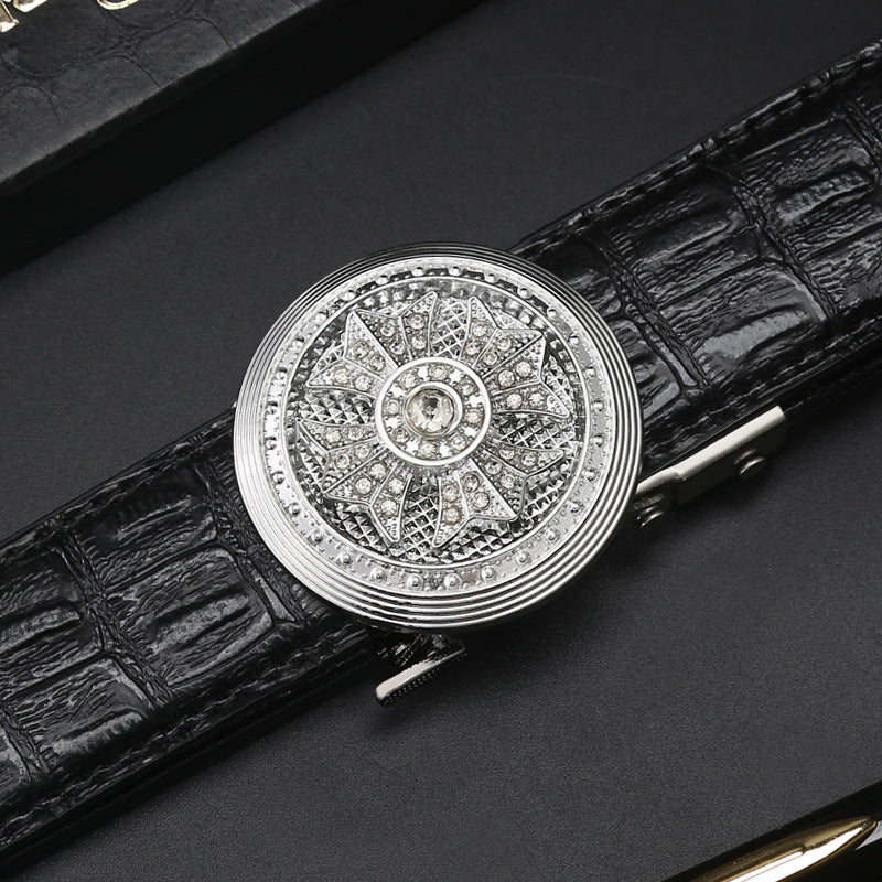 Cowhide Belt Men's