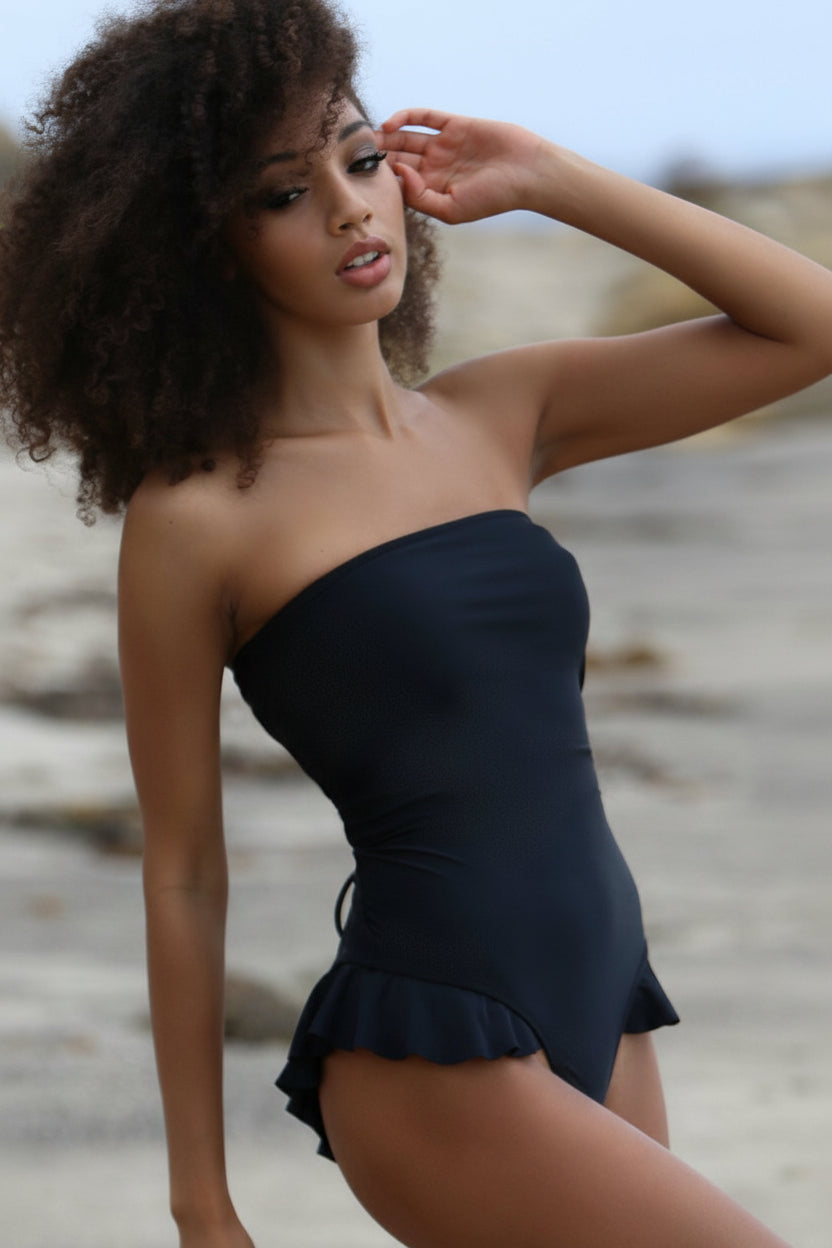 Hermosa Ruffled One Piece