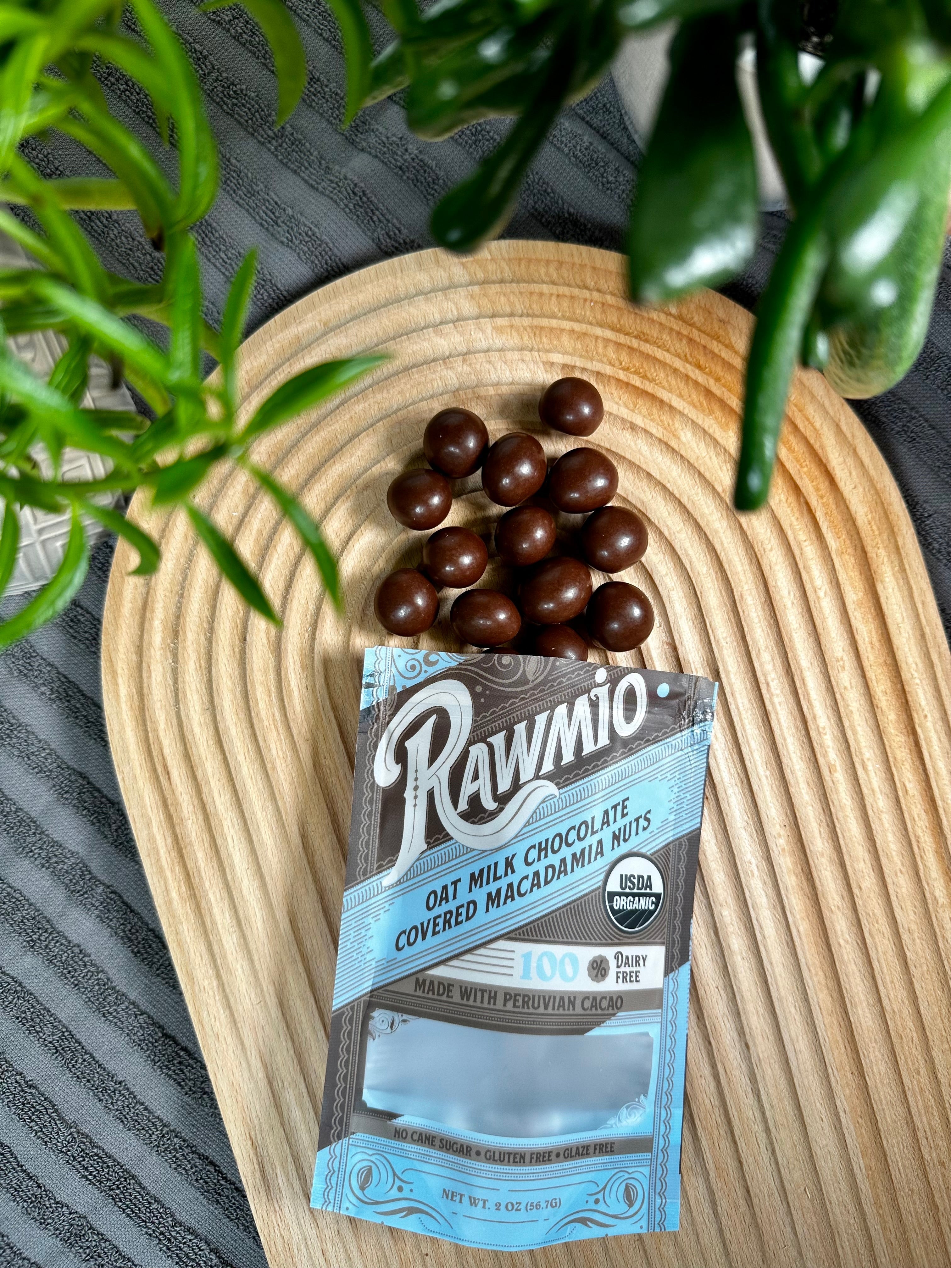 Oat Milk Chocolate Covered Macadamia Nuts