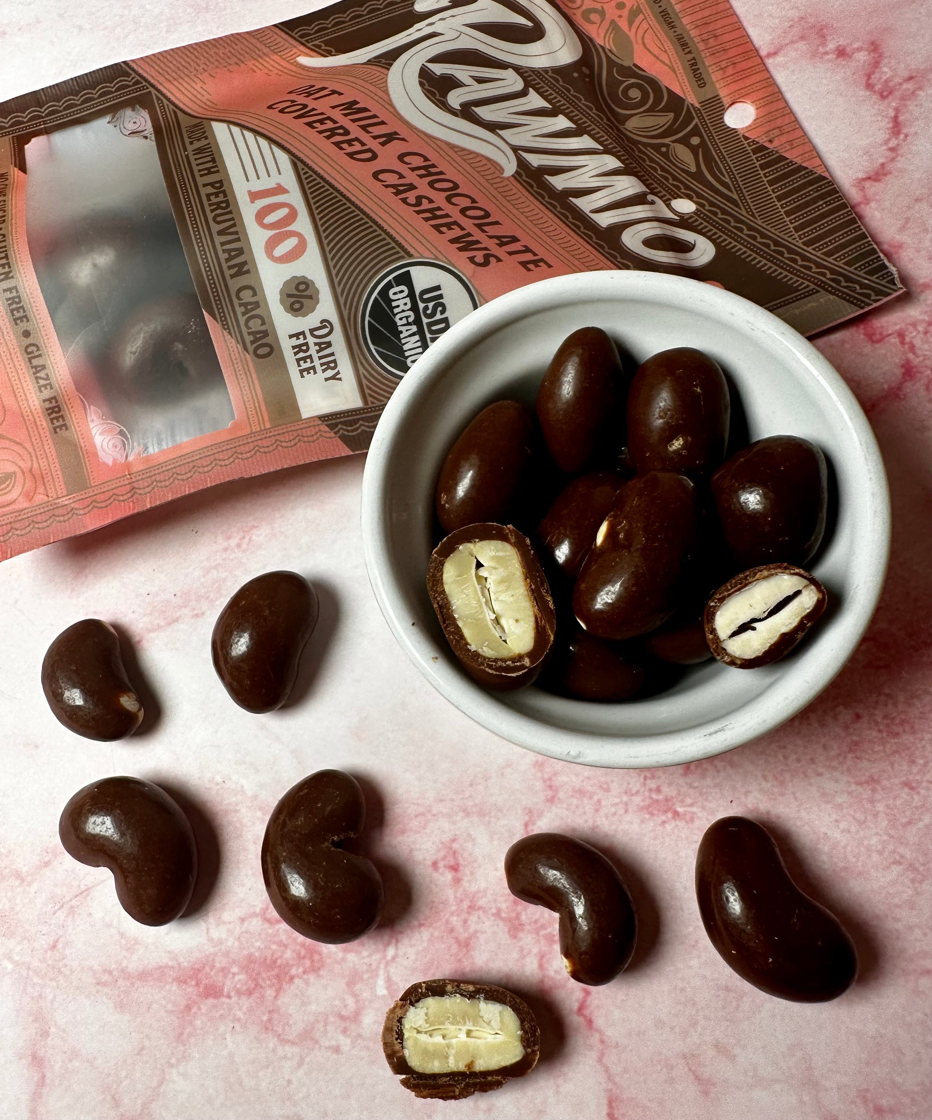 Oat Milk Chocolate Covered Cashews