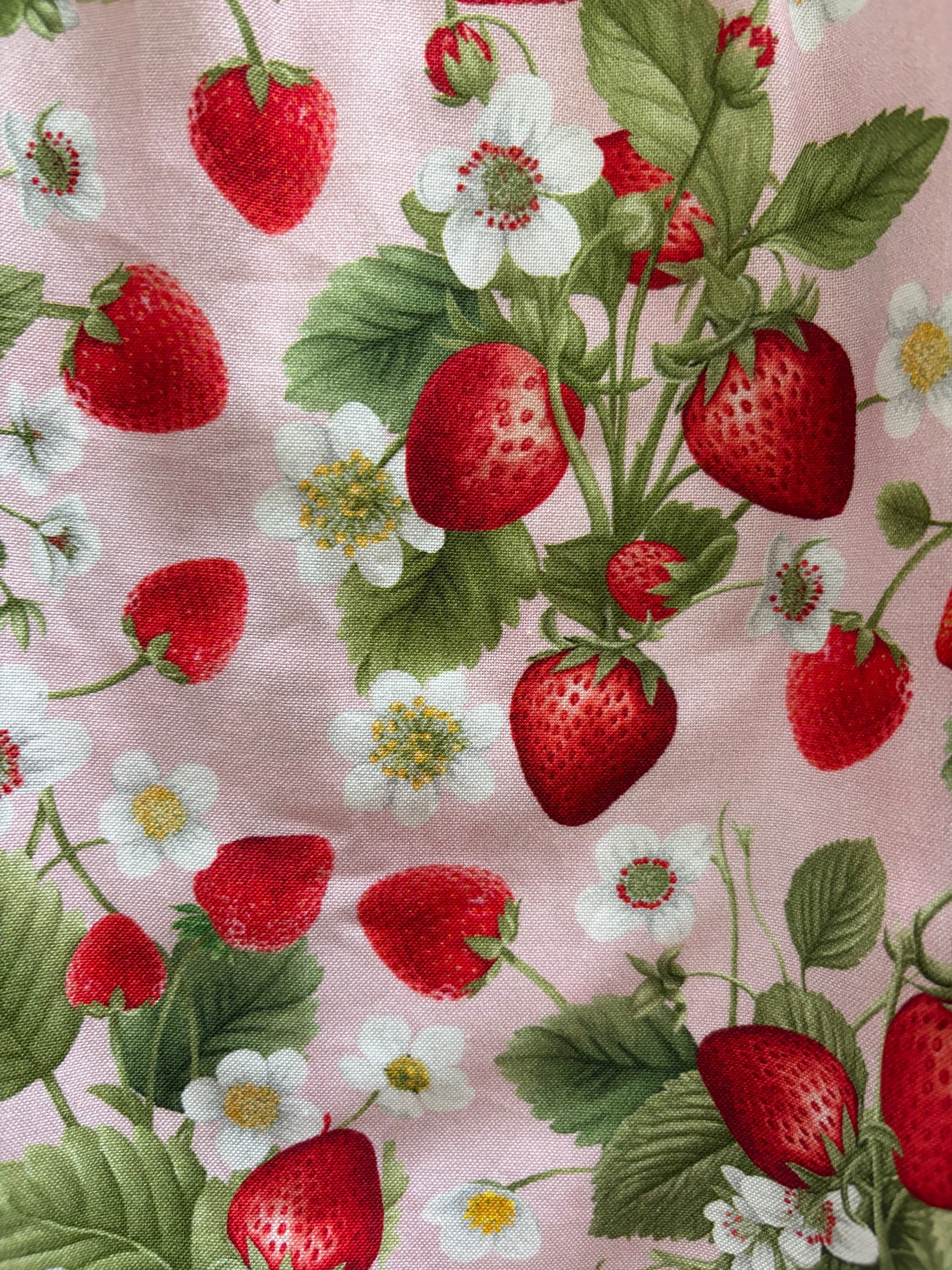 Strawberry Collared Dress
