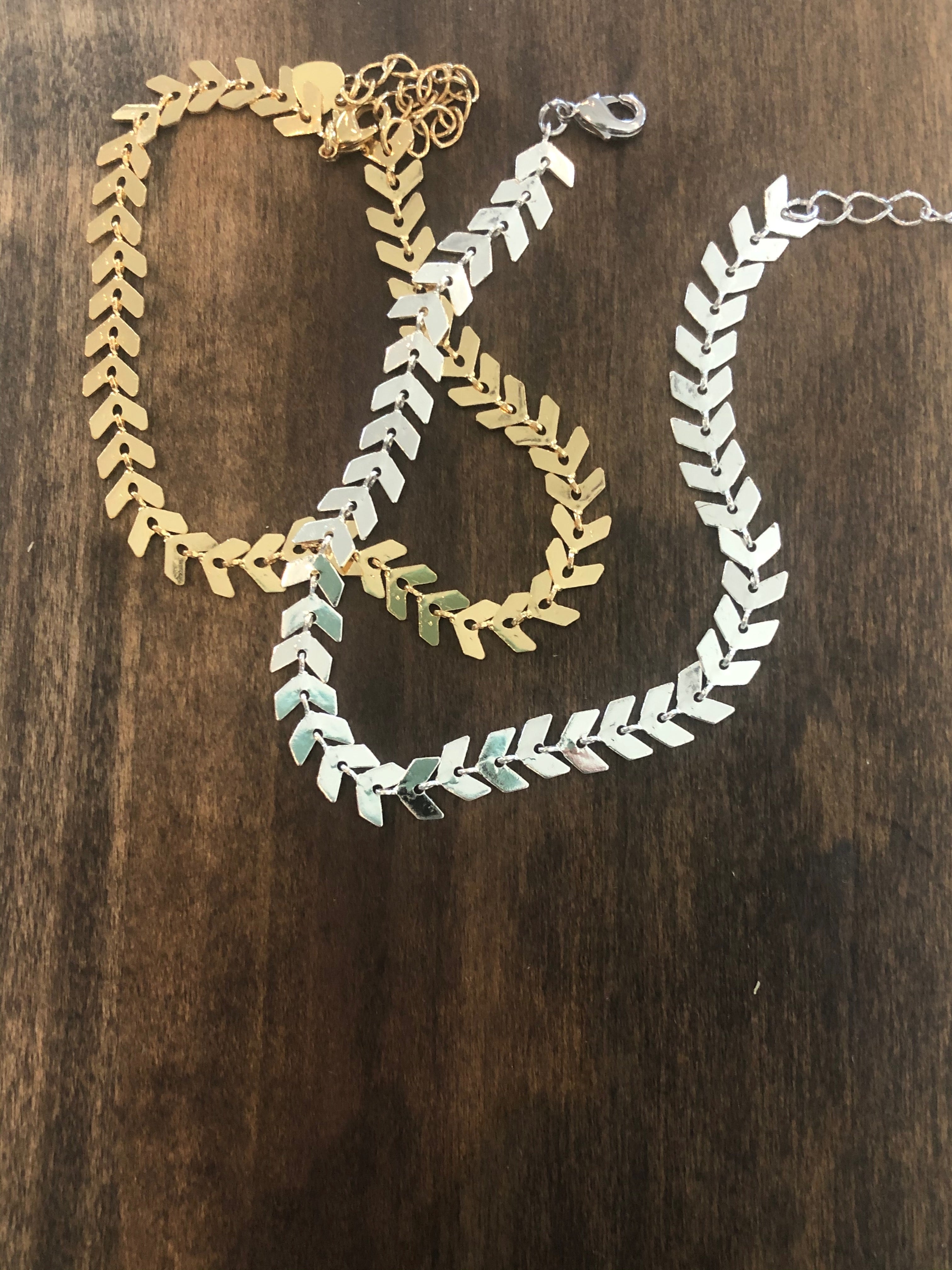 chevron bracelet