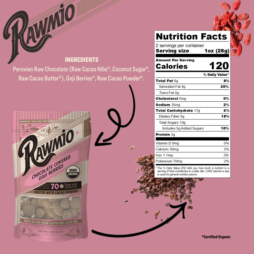 Chocolate Covered Goji Berries