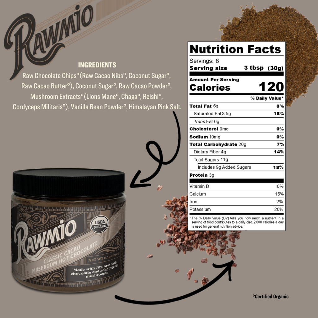 Classic Cacao Mushroom Hot Chocolate