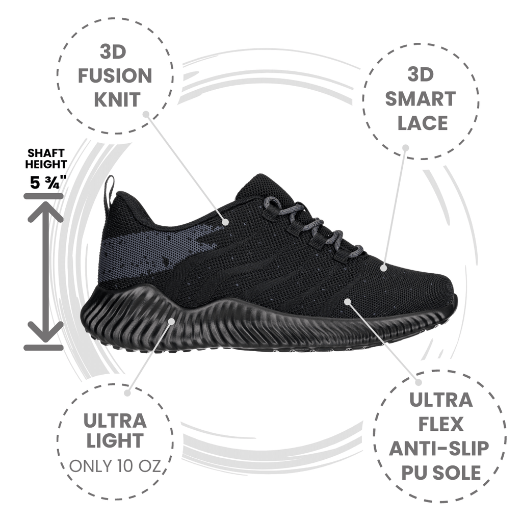 (Black/Grey) - Ultra Lightweight