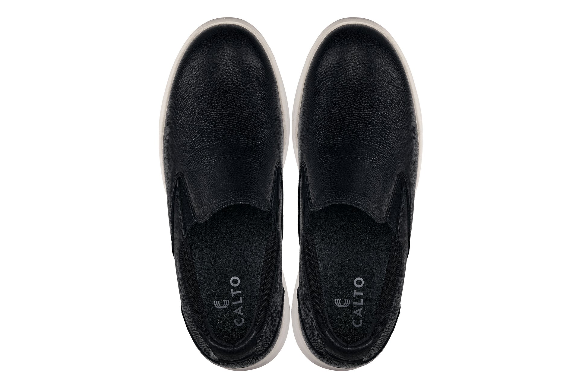 Men's Onyx Leather Loafers J1420