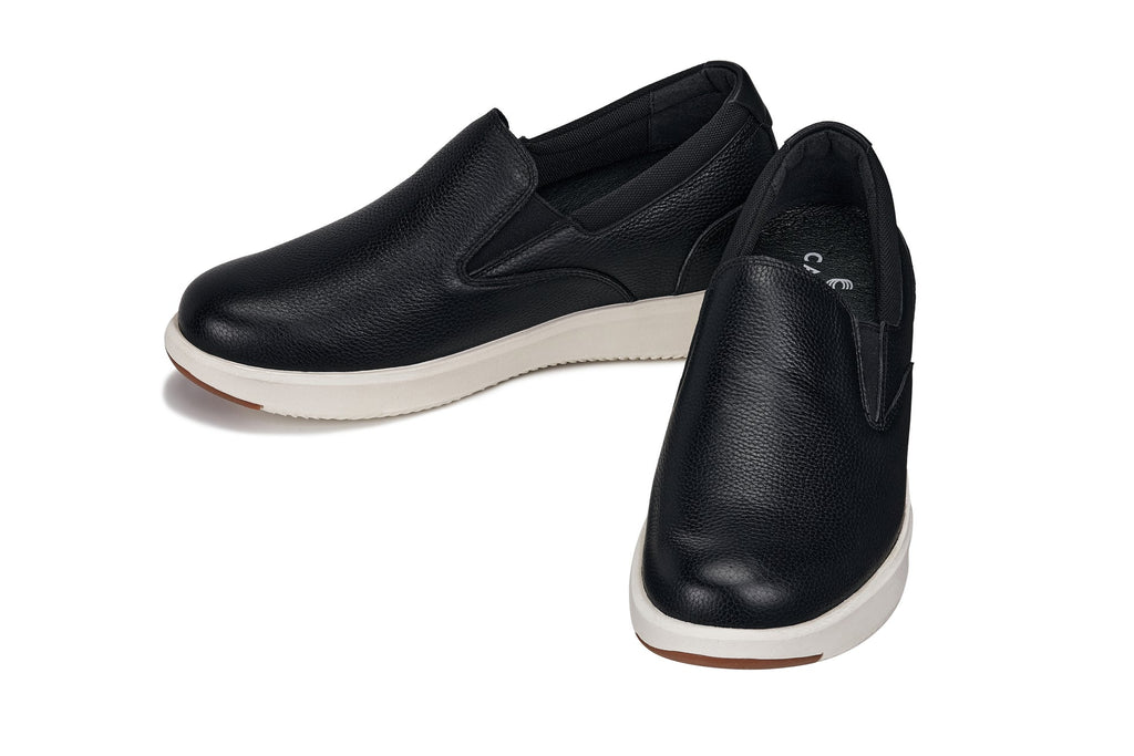 Men's Onyx Leather Loafers J1420
