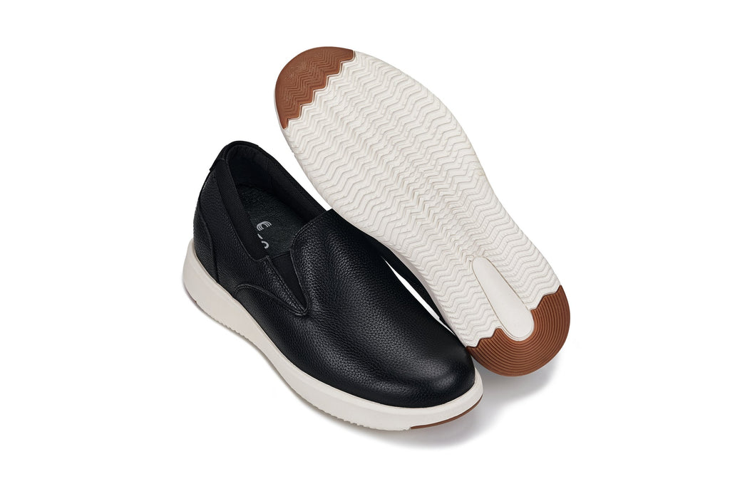 Men's Onyx Leather Loafers J1420