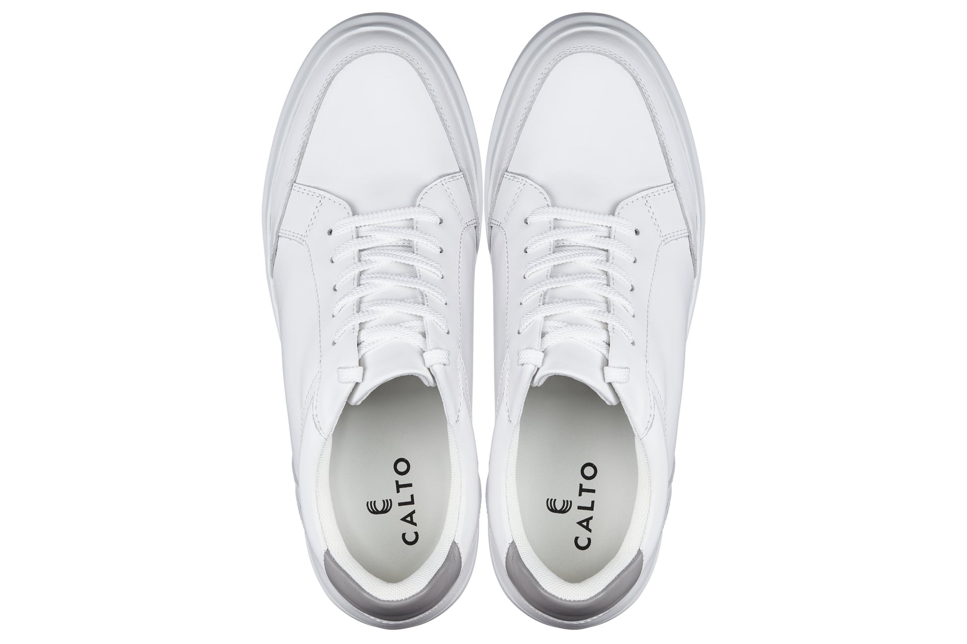 CALTO - J1561 - 2.6 Inches Taller (White/Grey)