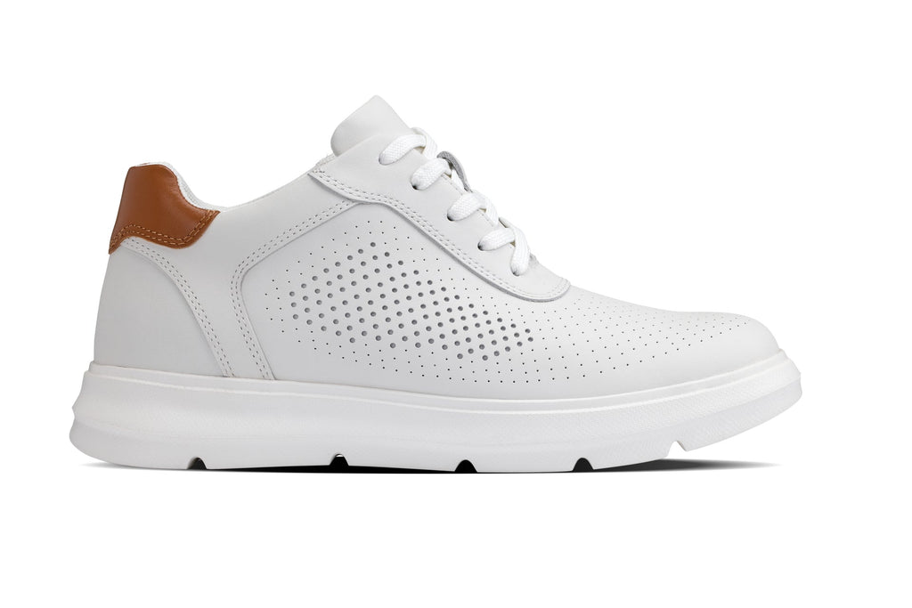 Men's White Lightweight Casual Walkers J1581