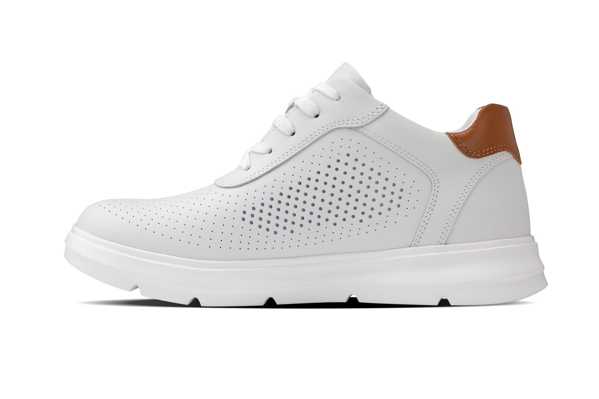Men's White Lightweight Casual Walkers J1581