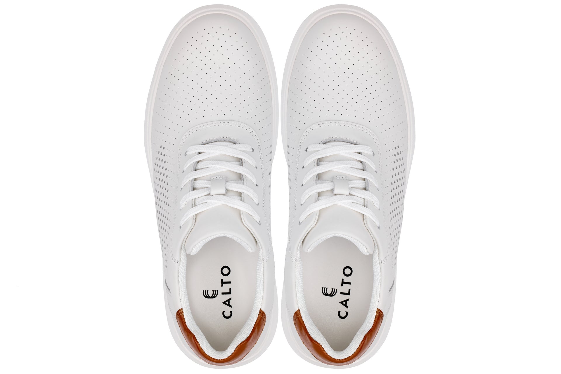 Men's White Lightweight Casual Walkers J1581