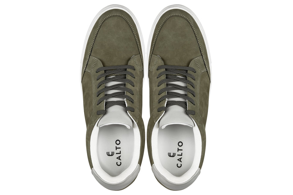 Men's Olive Casual Shoes J1854