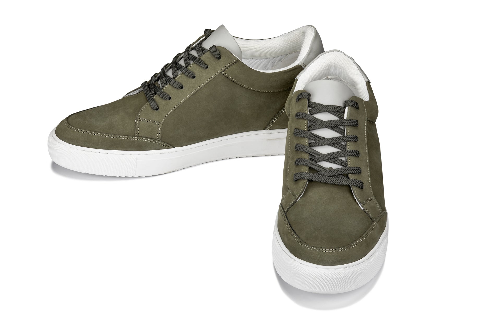 Men's Olive Casual Shoes J1854