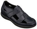 CALTO - K2663 - 3.2 Inches Taller (Navy) - Casual Fisherman Sandal