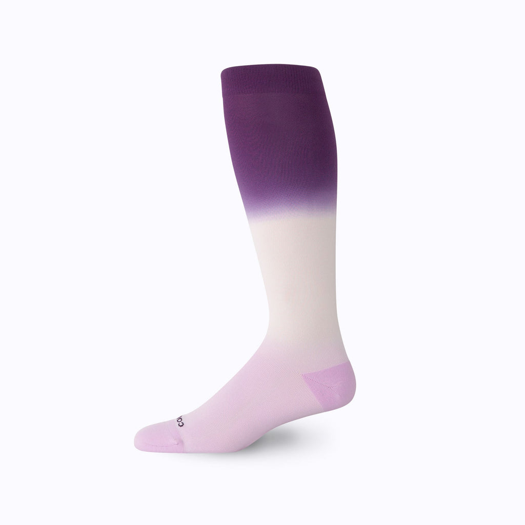 Women's Knee-High Compression Socks – Double-Dip Ombre