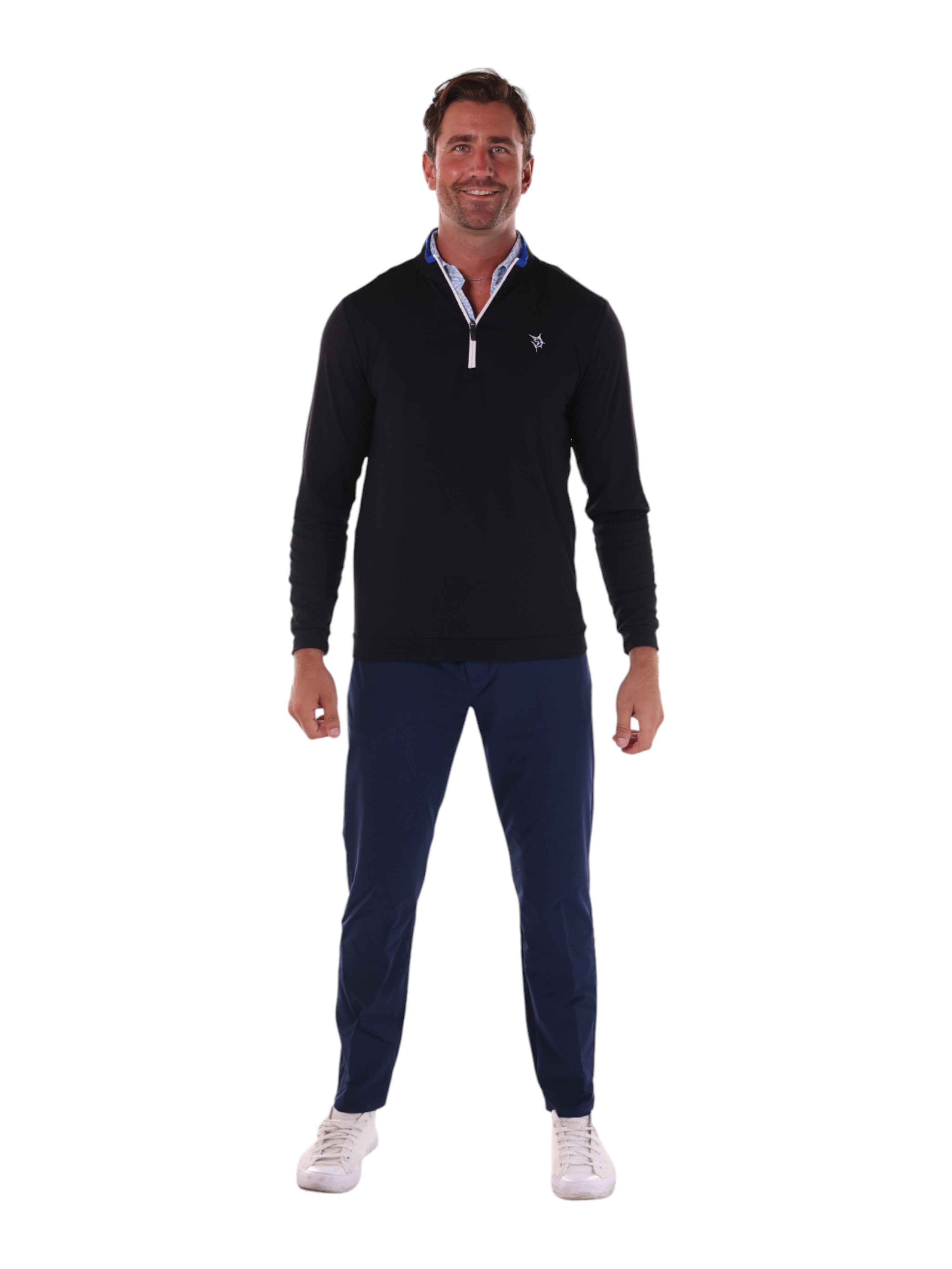 Long Beach Quarter Zip Ultra Soft Lightweight