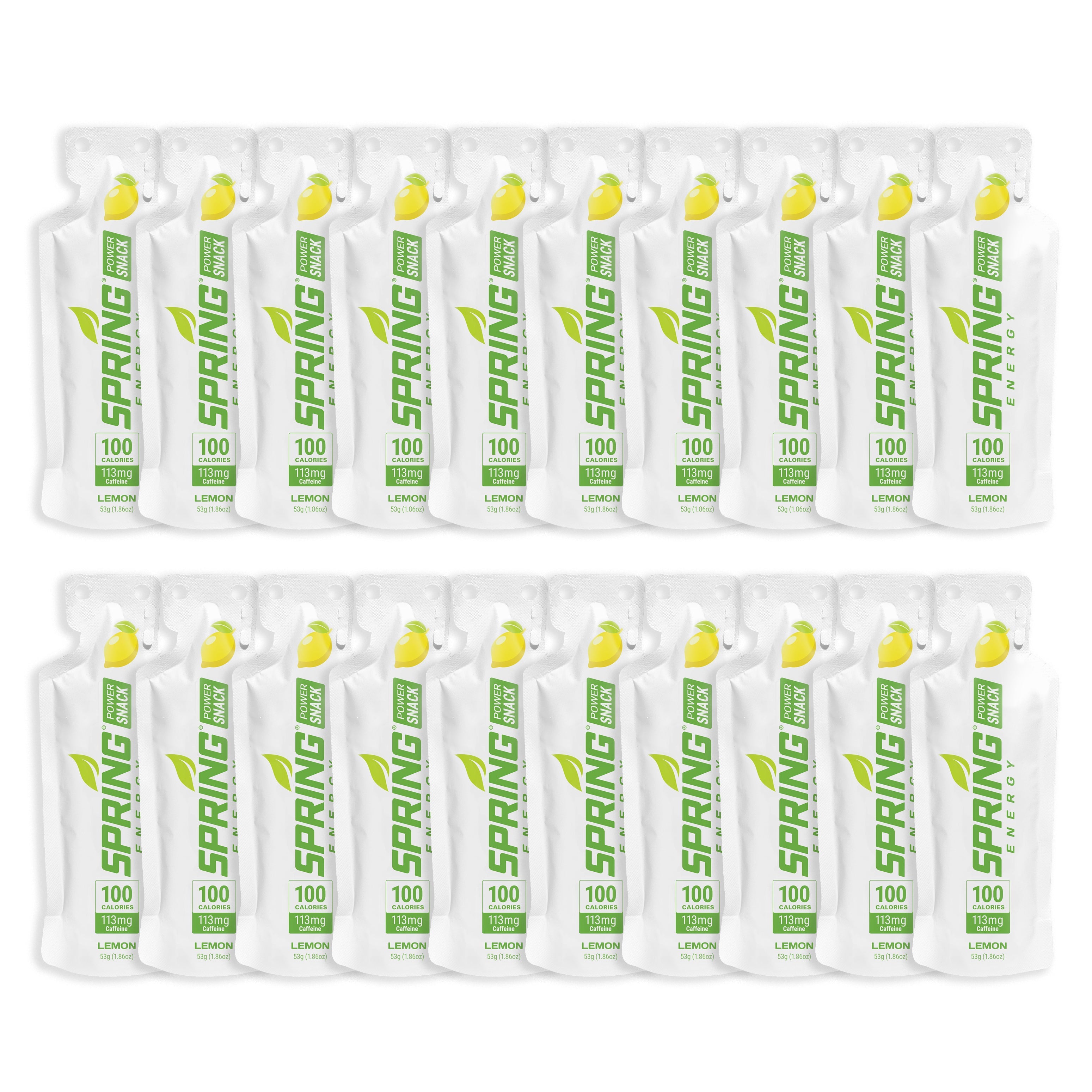 Lemon Power Snack with 113 mg of Caffeine 100 Kcal