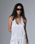 Wren Satin Lace Top