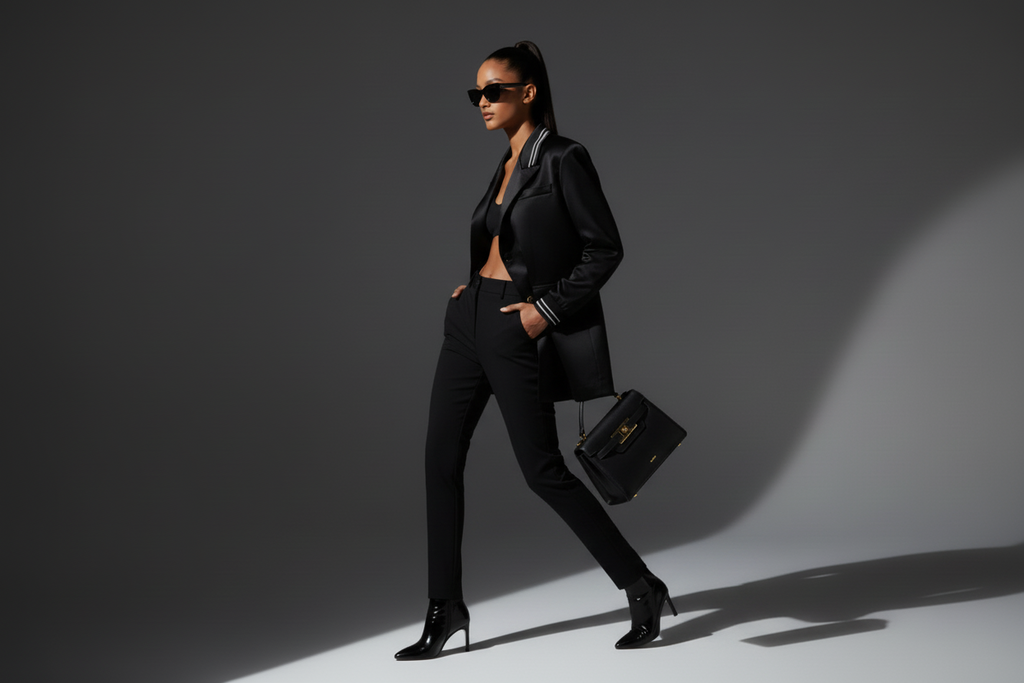 Satin Tunic Blazer - Midtown