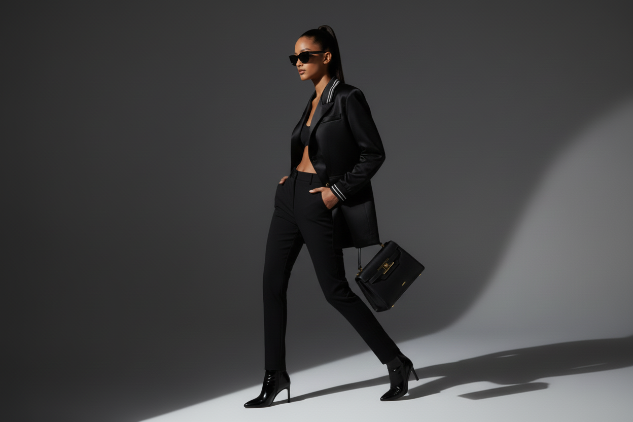 Satin Tunic Blazer - Midtown