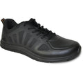 VANGELO Men Slip Resistant Shoe NICK-1 Black