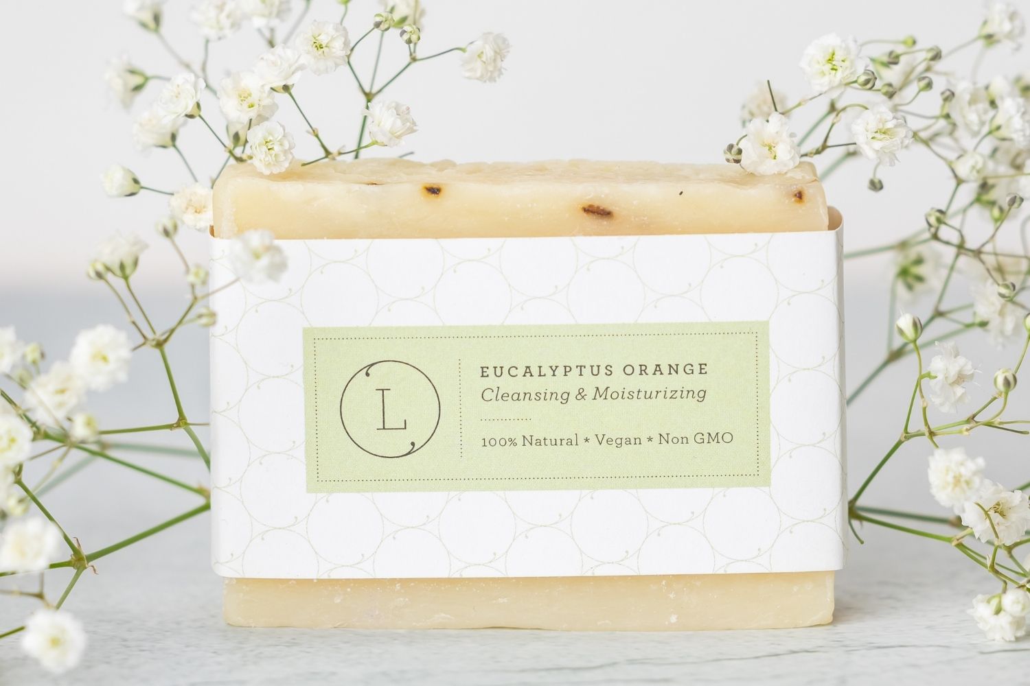 Set of  6 Handmade cold process ,Natural Soap Bars in gift Set box