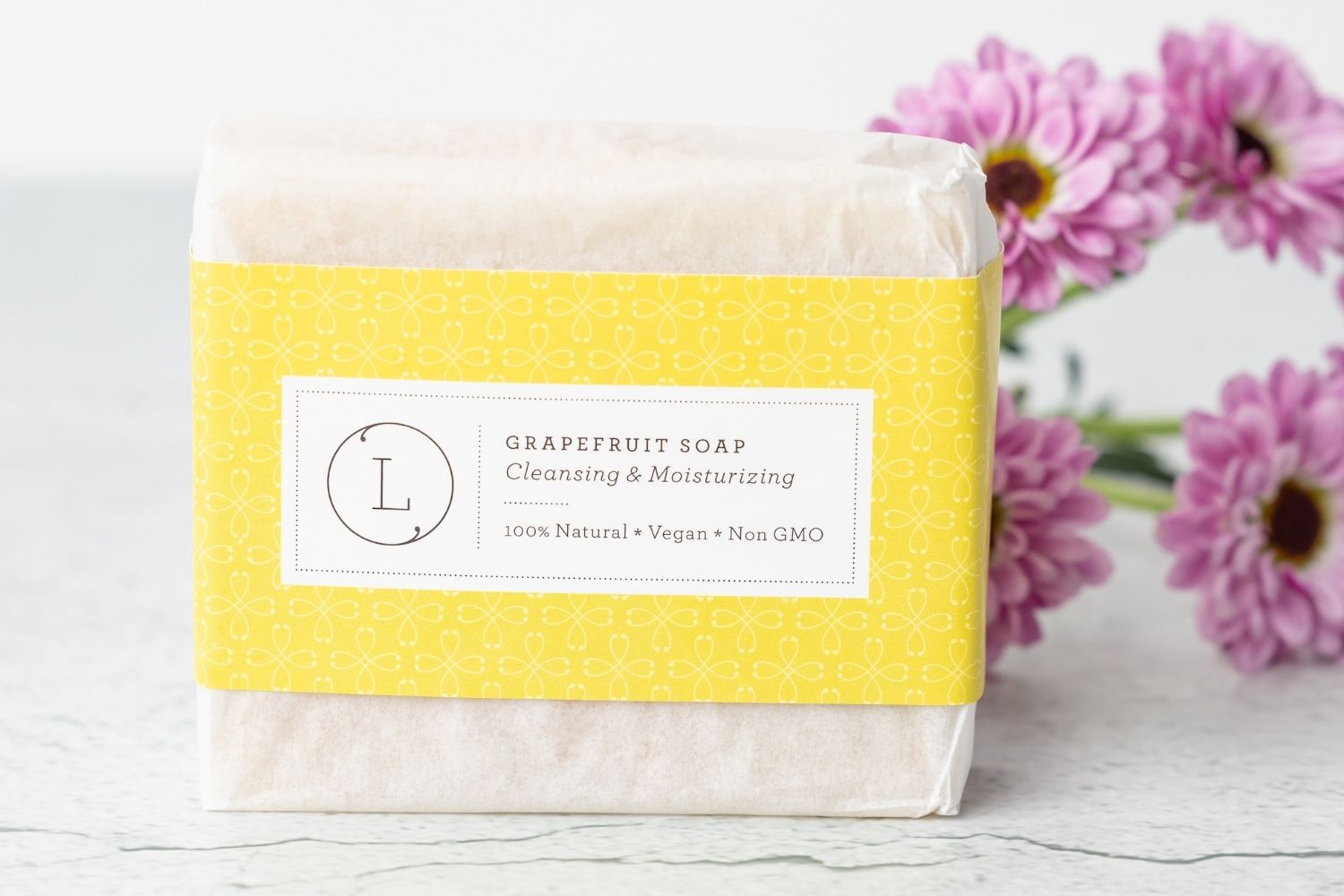 Set of  6 Handmade cold process, Natural Soap Bars in gift Set box