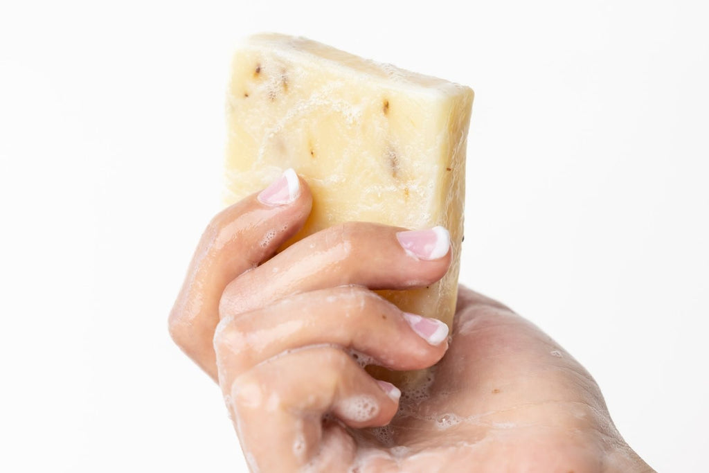 Set of  6 Handmade cold process ,Natural Soap Bars in gift Set box