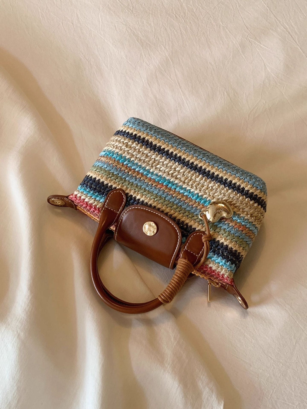 Woven Shoulder Bags