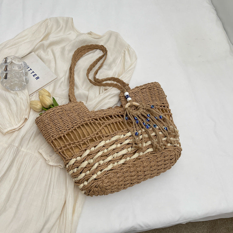 Straw Large Capacity Summer Tote Bags