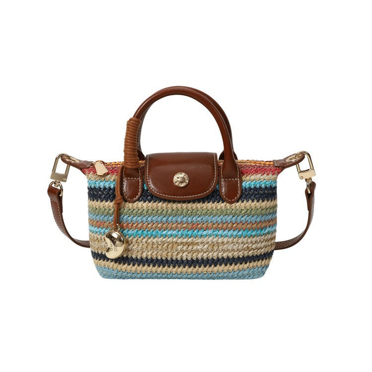 Woven Shoulder Bags