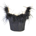 Ostrich Feather Boning Corset