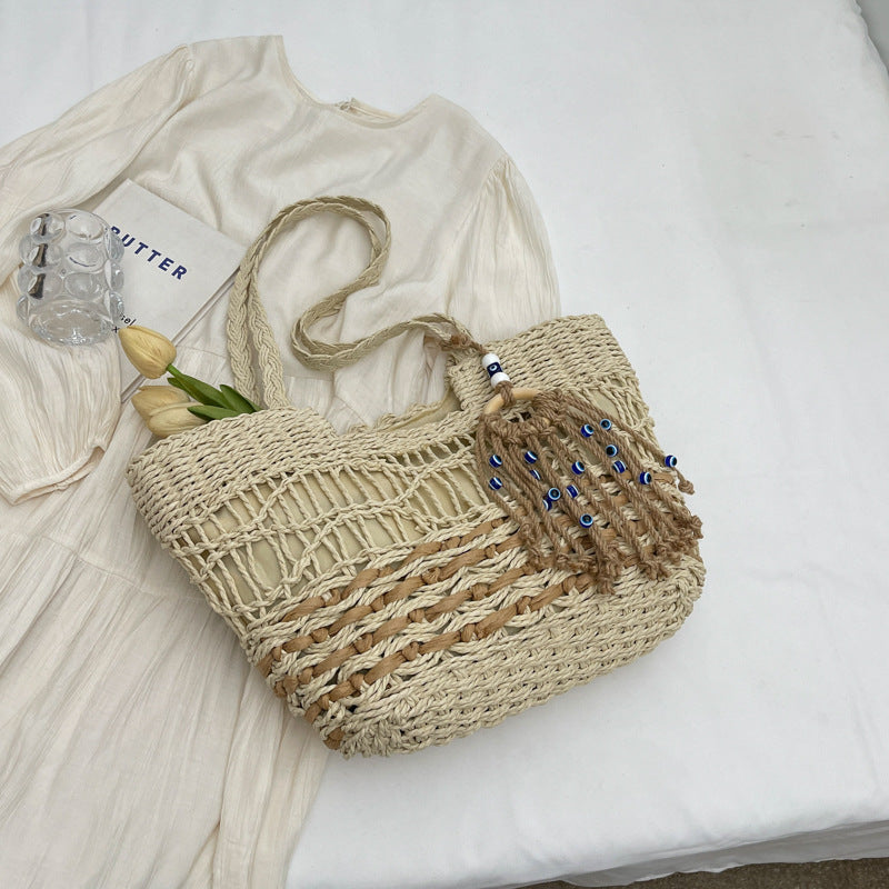 Straw Large Capacity Summer Tote Bags