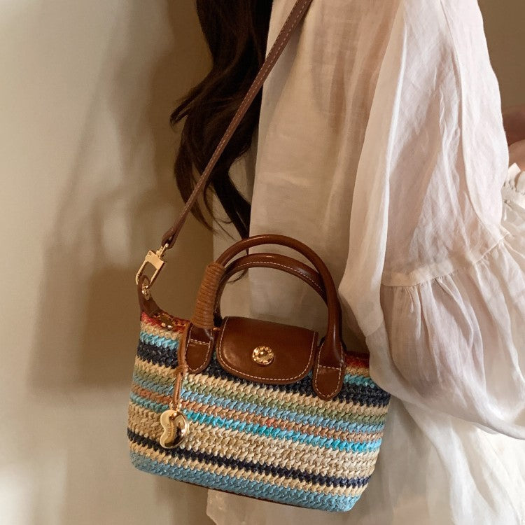 Woven Shoulder Bags