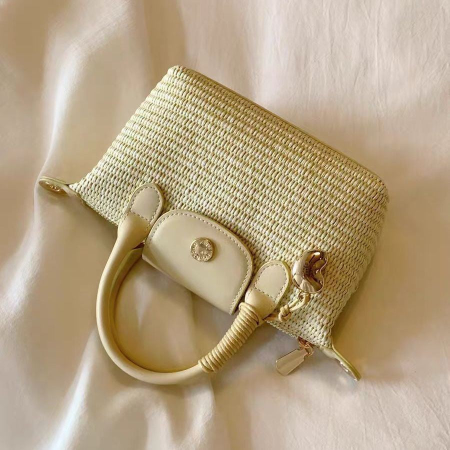 Women's 🌈 Rainbow Bridge Woven Crossbody Bags