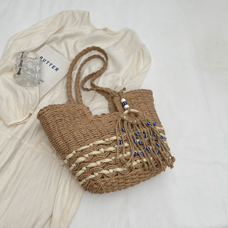 Straw Large Capacity Summer Tote Bags