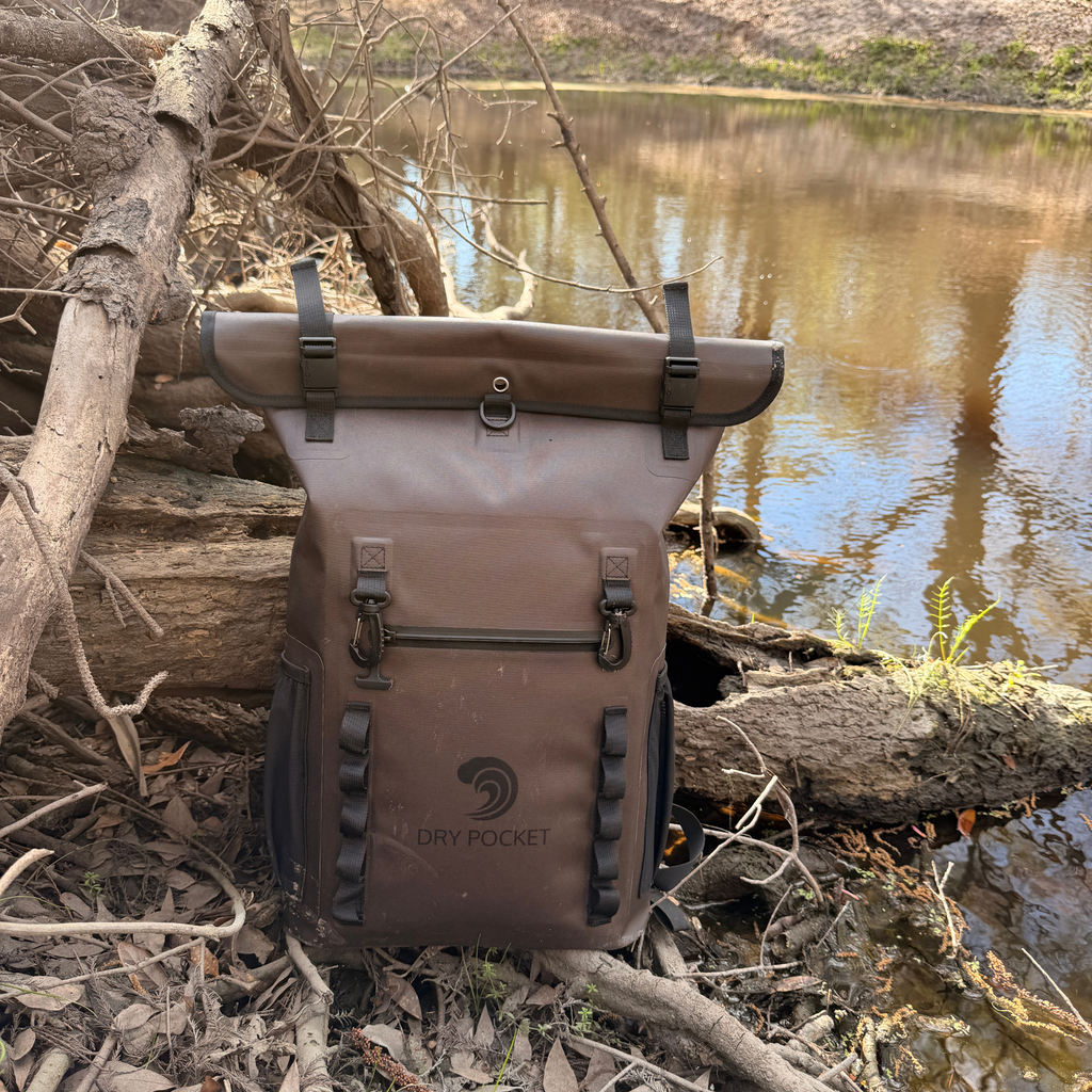 [PRE-ORDER] Waterproof Floating Backpack Dry Bag - Olive Night Arriving August